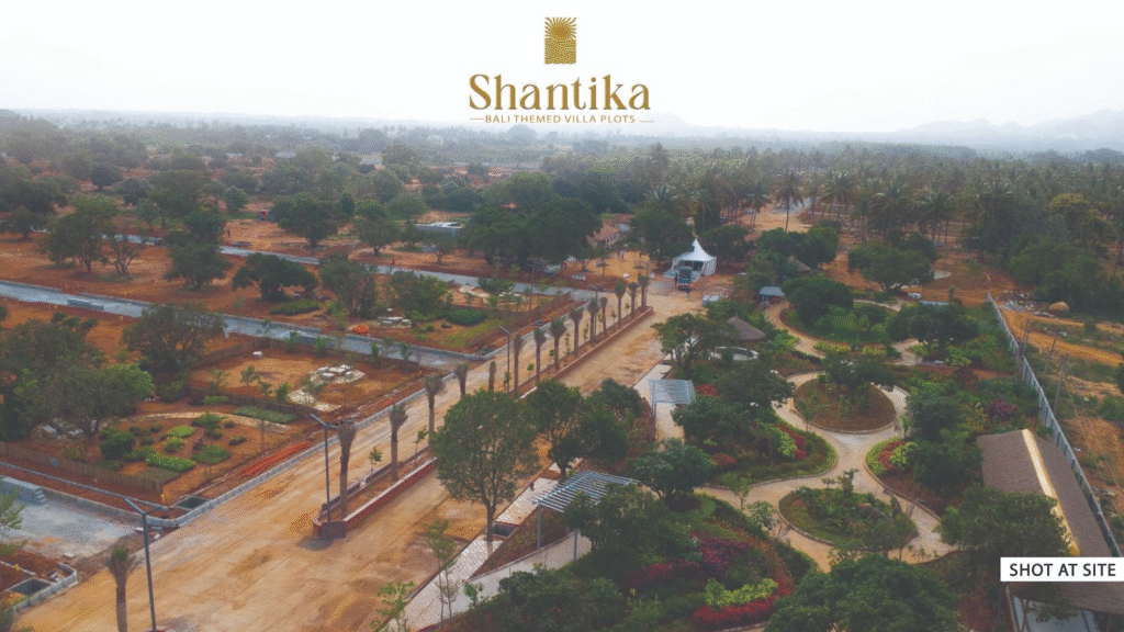 shantika-luxury villa plots for sale in malur, off Hoskote road, bangalore