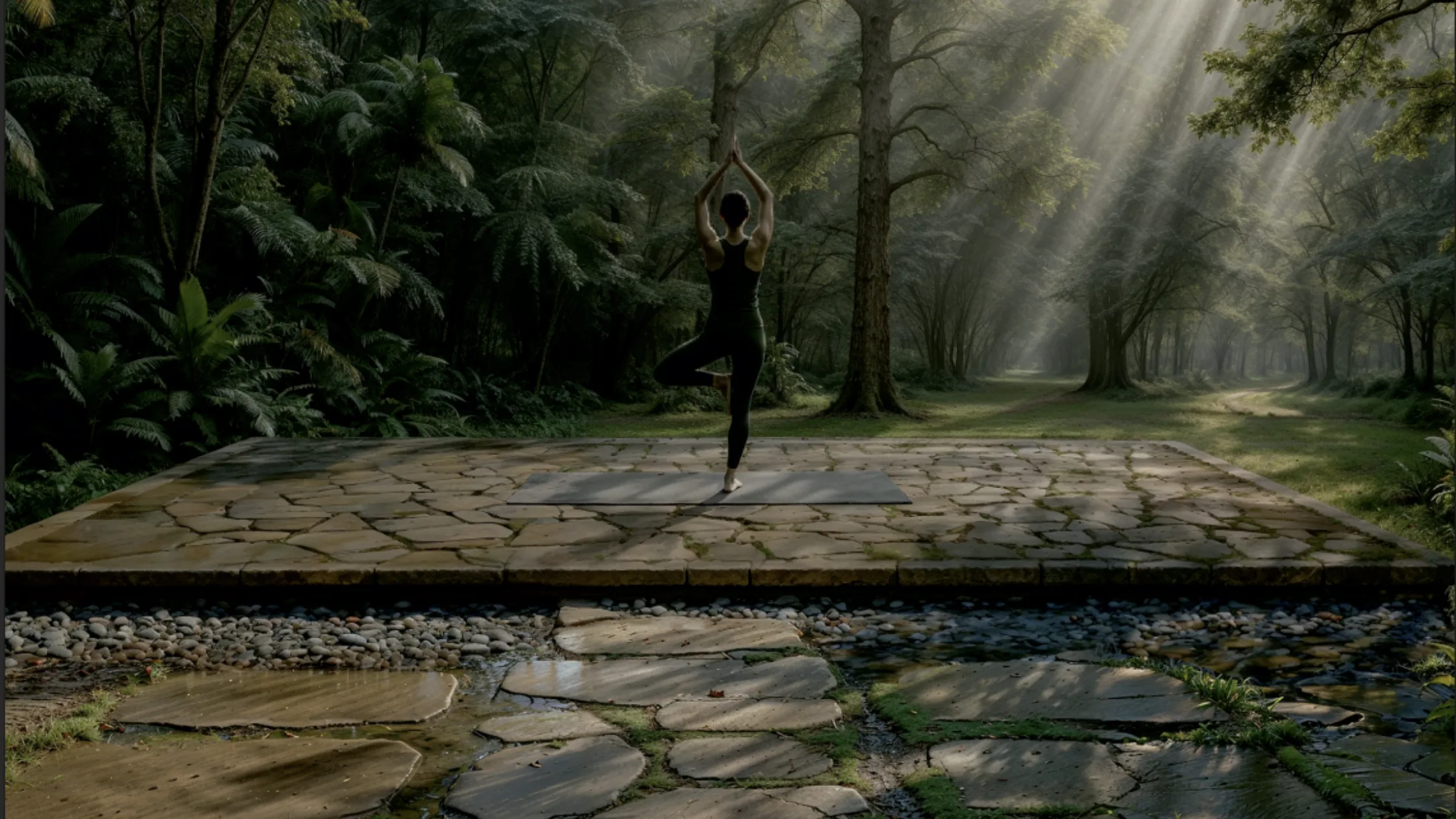 Manyata Ekamoi Plotted Development yoga-deck