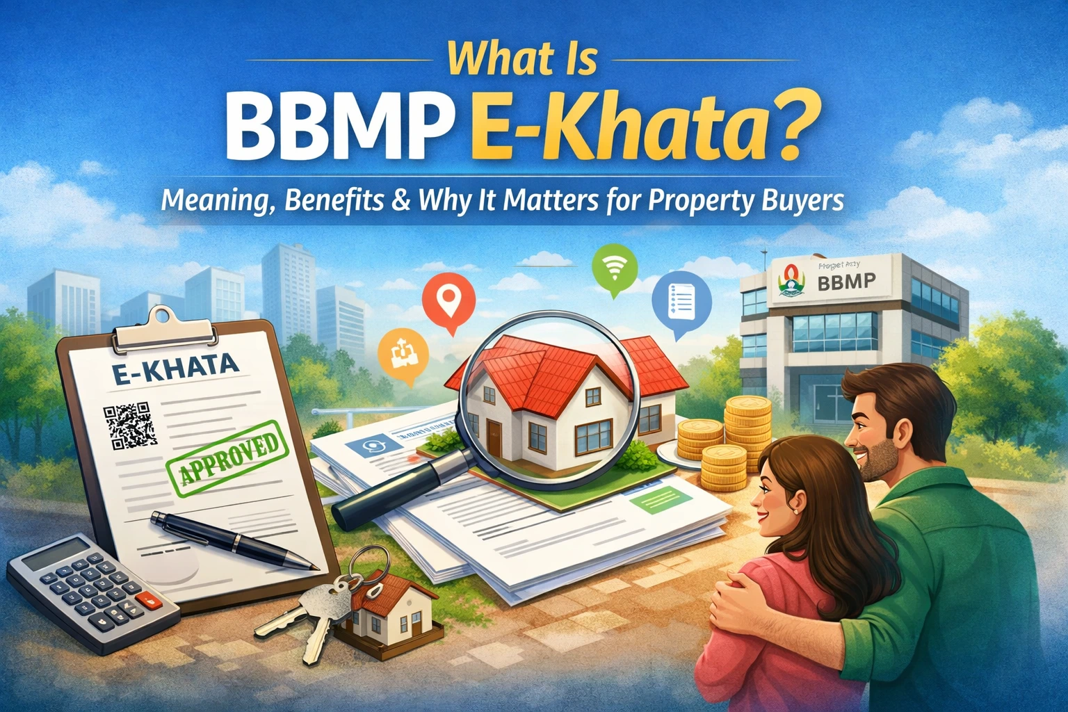 What Is BBMP E-Khata – Meaning, Benefits & Why It Matters for Property Buyers
