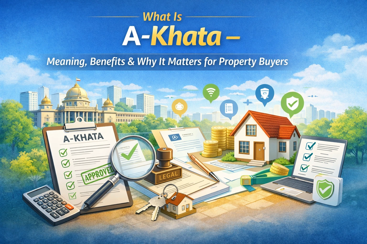 What Is A-Khata – Meaning, Benefits & Why It Matters for Property Buyers in Bangalore
