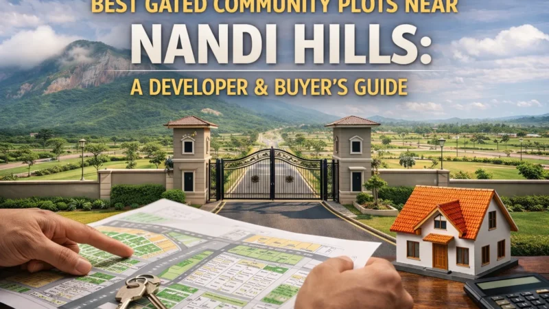 Best Gated Community Plots Near Nandi Hills: A Developer & Buyer’s Guide