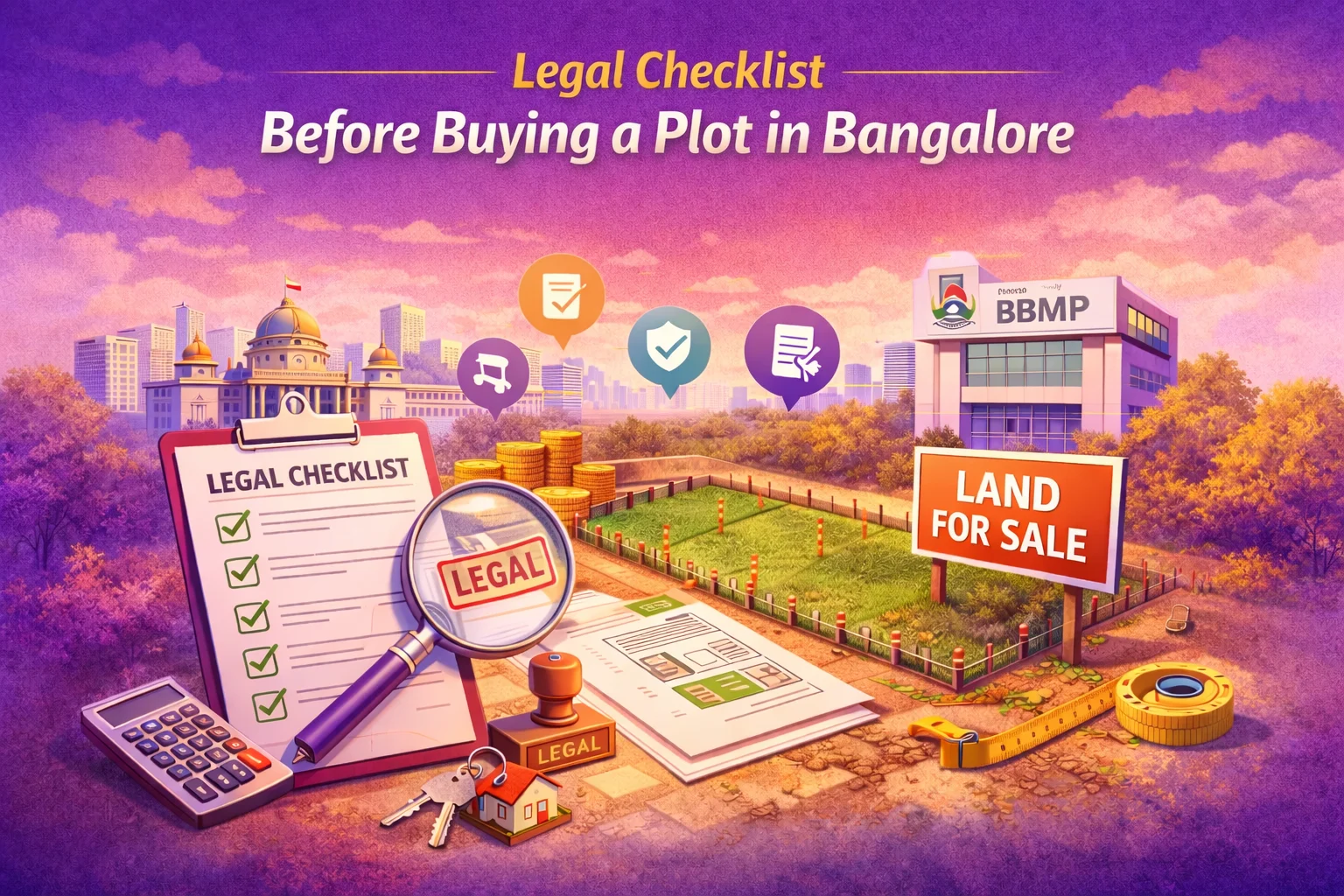 Legal Checklist Before Buying a Plot in Bangalore