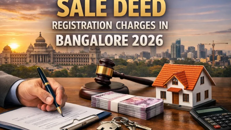 Sale Deed Registration Charges in Bangalore 2026