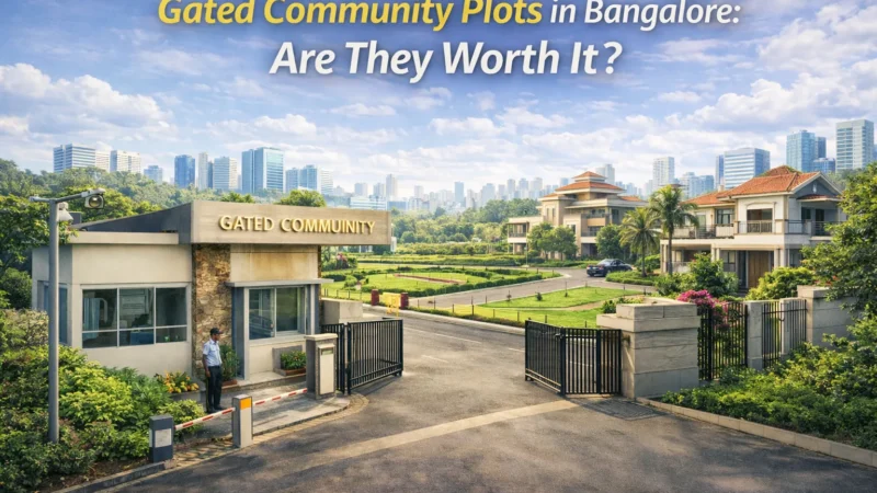 Gated Community Plots in Bangalore: Are They Worth It?