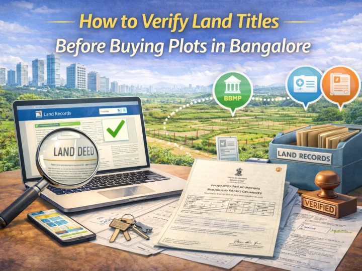 How to Verify Land Titles Before Buying Plots in Bangalore