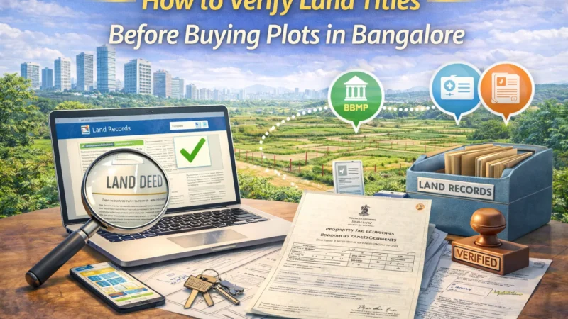 How to Verify Land Titles Before Buying Plots in Bangalore