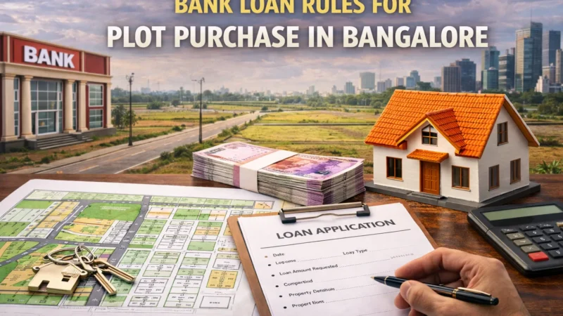 Bank Loan Rules for Plot Purchase in Bangalore