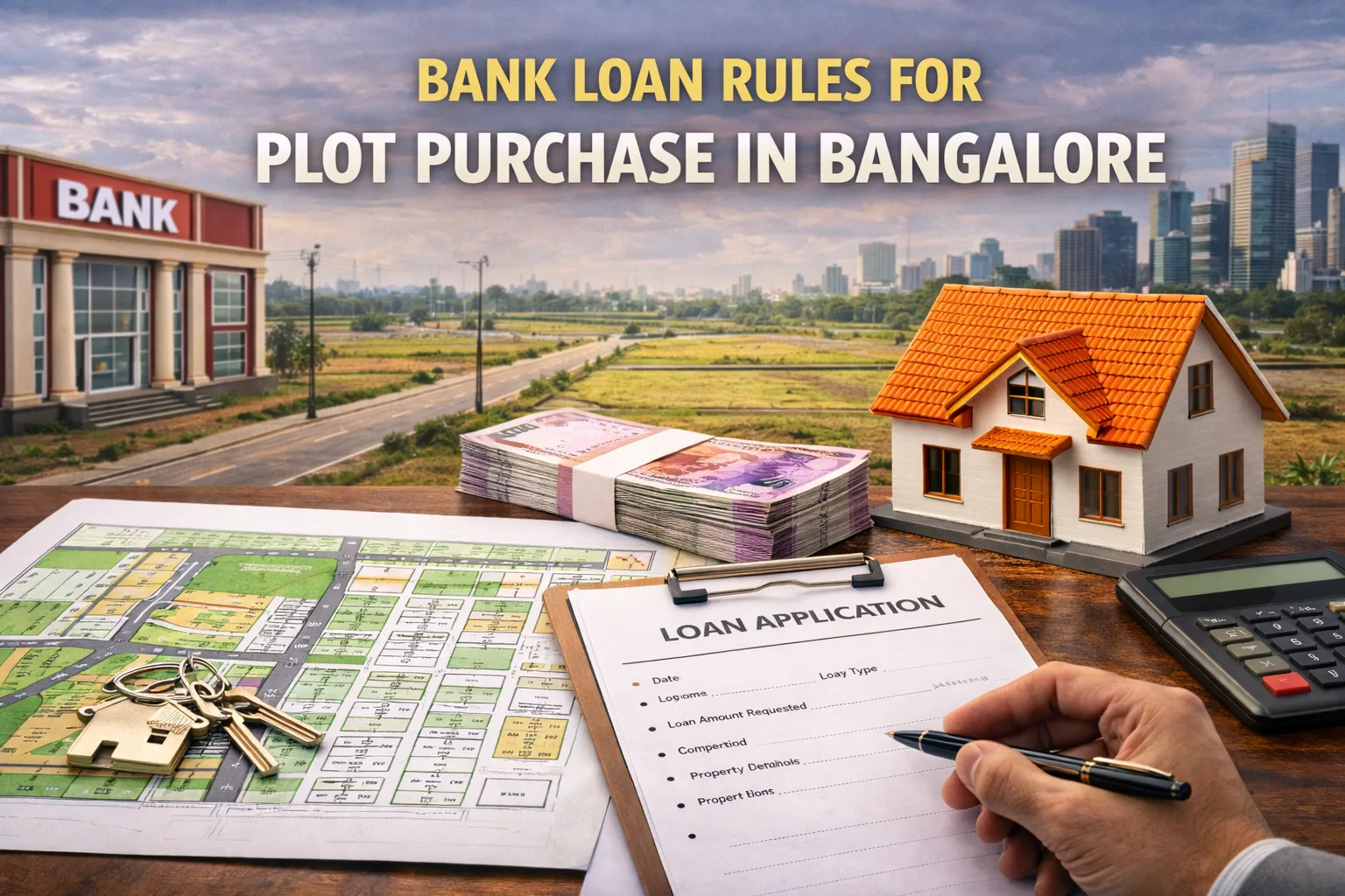 Bank Loan Rules for Plot Purchase in Bangalore