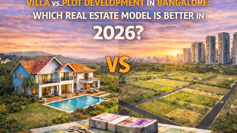 Villa vs. Plot Development in Bangalore: Which Real Estate Model Is Better in 2026?