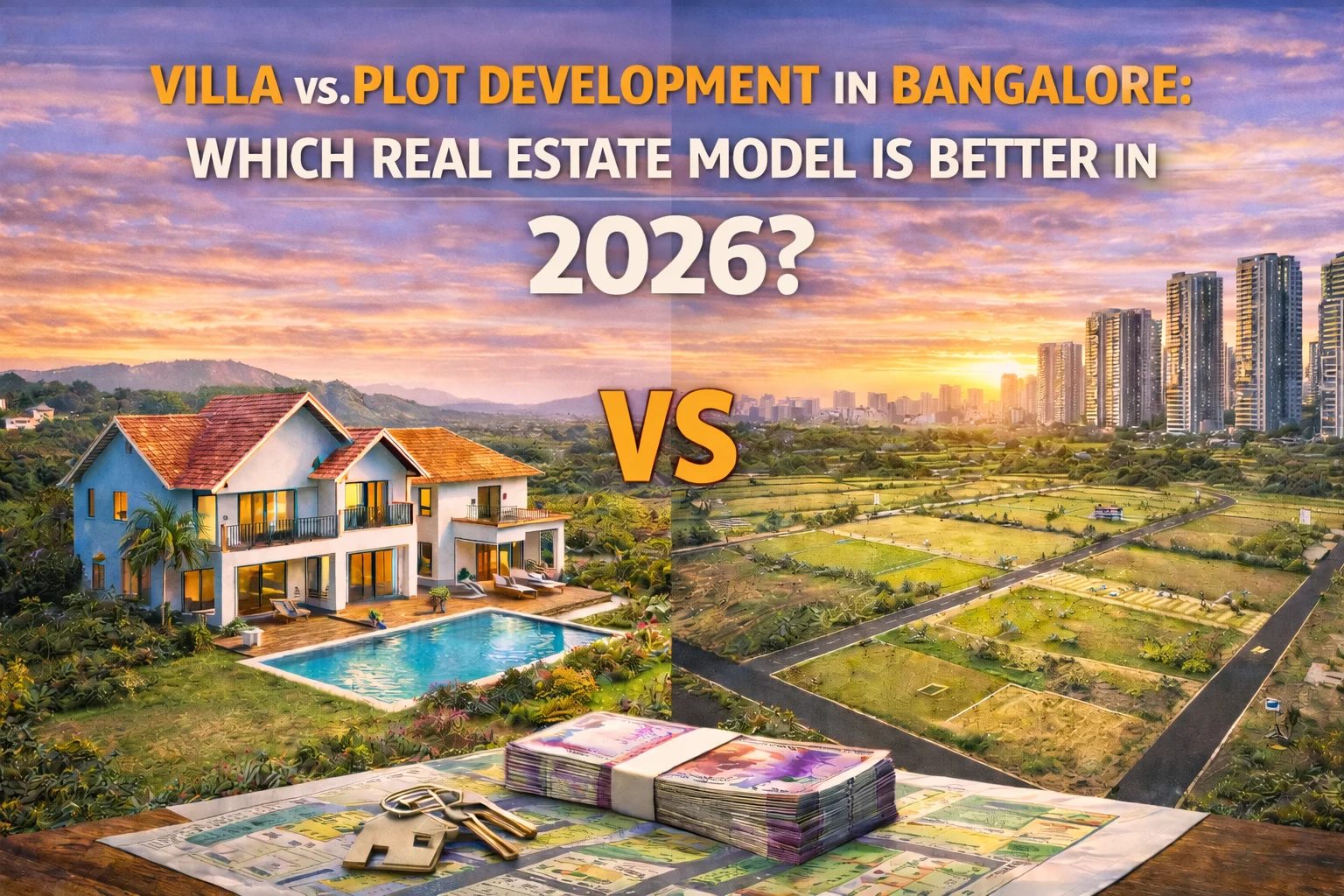 Villa vs. Plot Development in Bangalore: Which Real Estate Model Is Better in 2026?