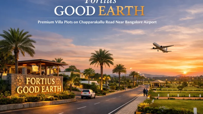 Fortius Good Earth: Premium Villa Plots on Chapparakallu Road Near Bangalore Airport