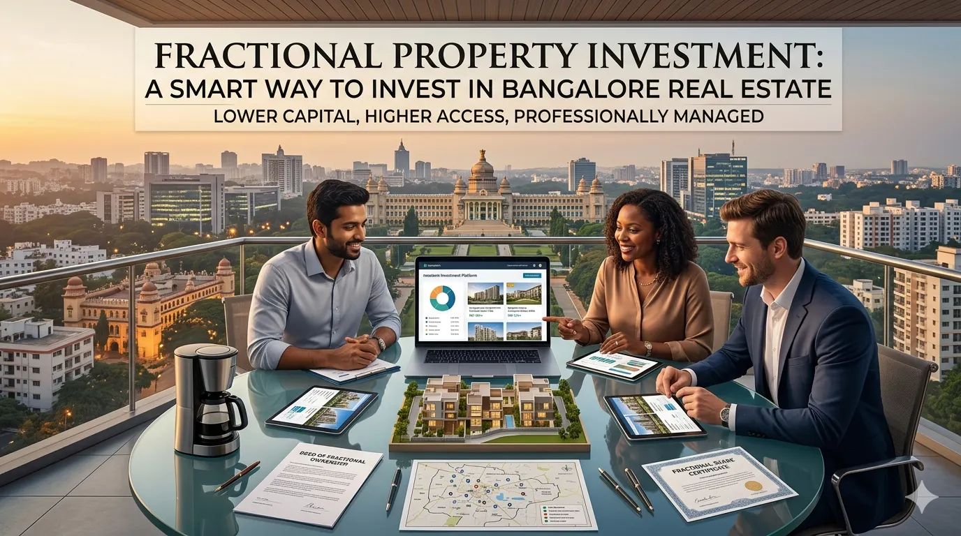 Fractional Property Investment: A Smart Way to Invest in Bangalore Real Estate