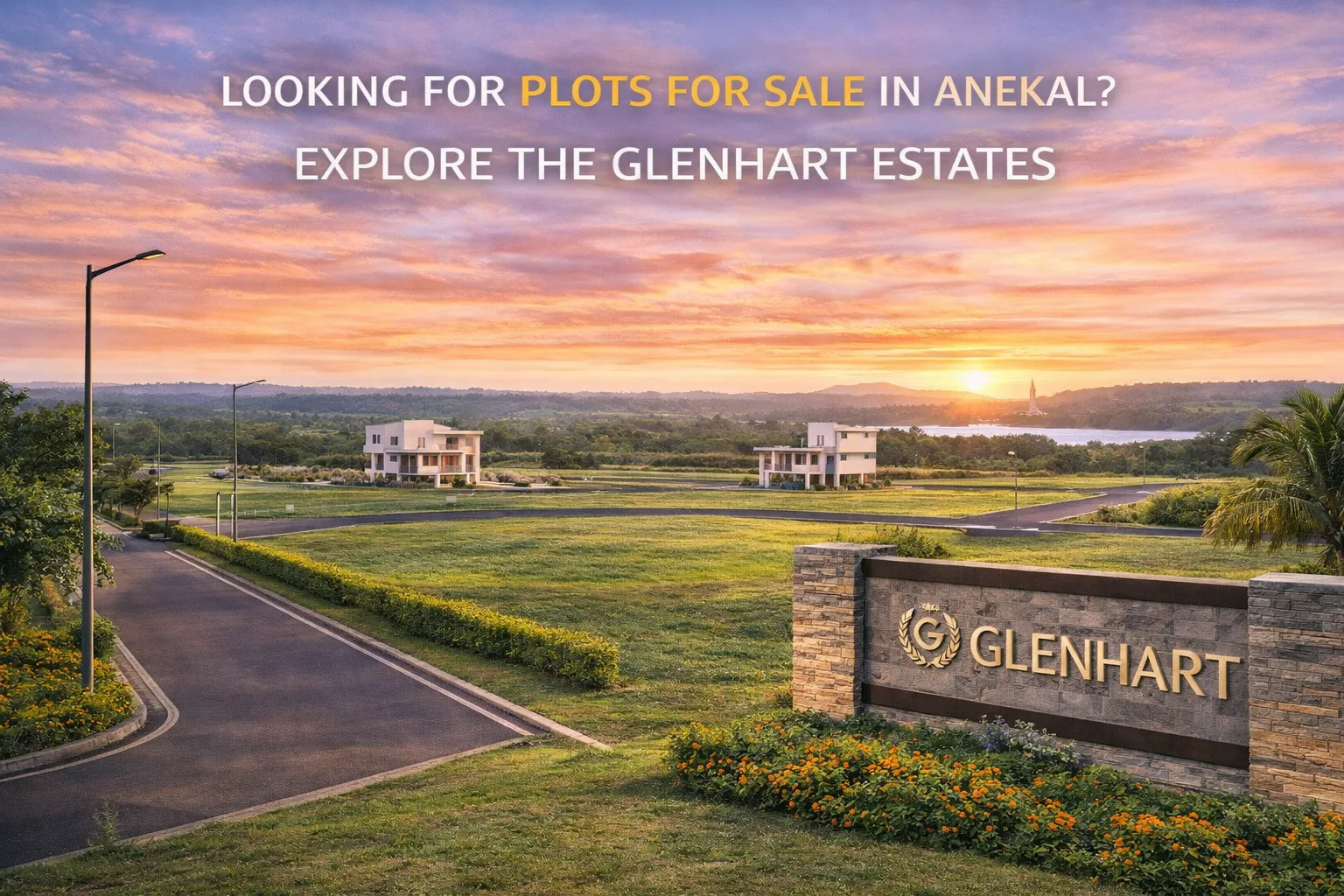 Looking for Plots for Sale in Anekal? Explore The Glenhart Estates