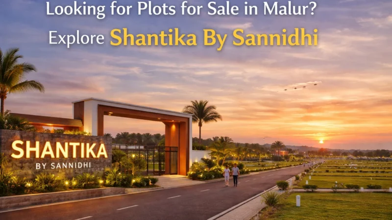 Looking for Plots for Sale in Malur? Explore Shantika By Sannidhi