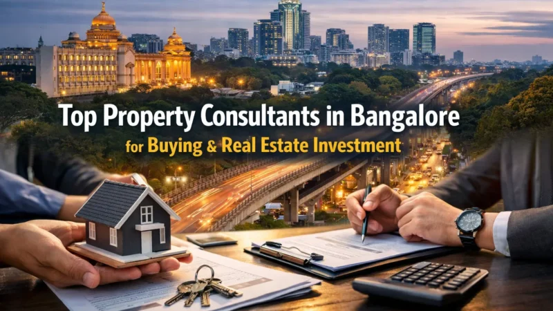 Top Property Consultants in Bangalore for Buying & Real Estate Investment