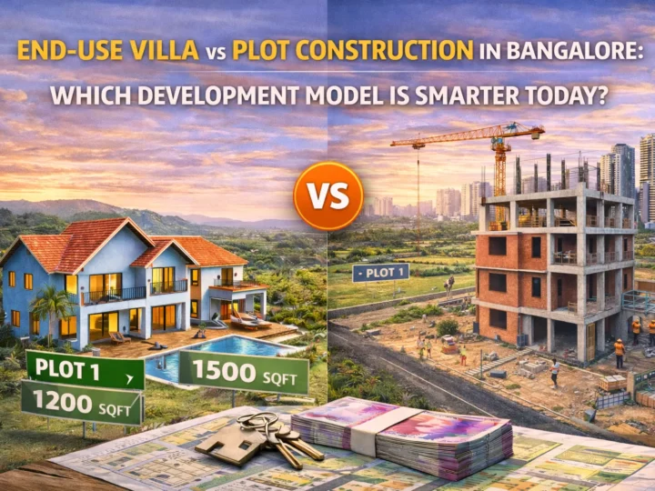 End-Use Villa vs Plot Construction in Bangalore: Which Development Model Is Smarter Today?