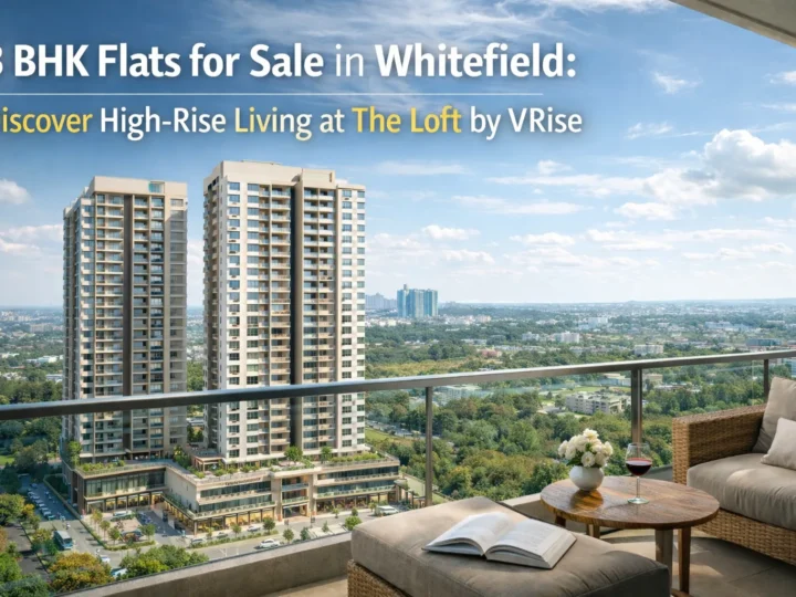 3 BHK Flats for Sale in Whitefield: Discover High-Rise Living at The Loft by VRise