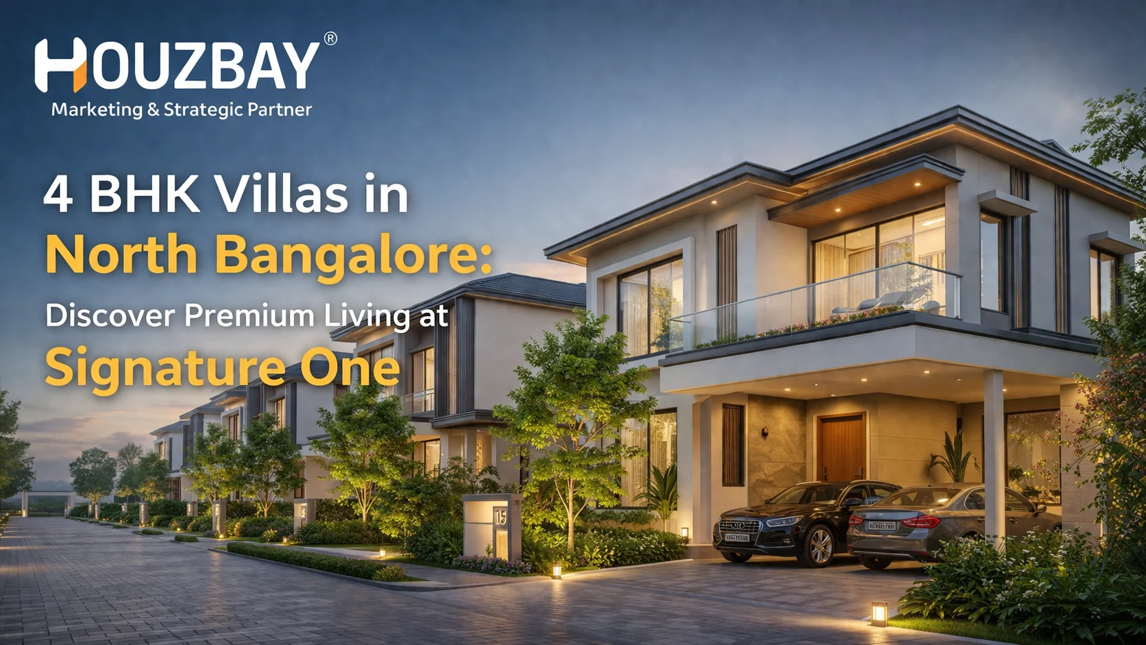 4 BHK Villas in North Bangalore: Discover Premium Living at Signature One