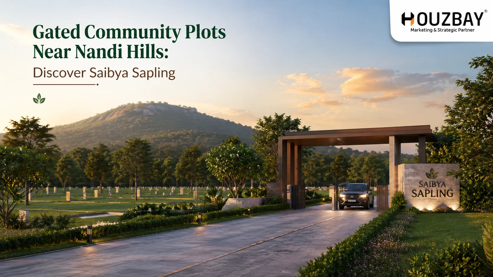Gated Community Plots Near Nandi Hills: Discover Saibya Sapling