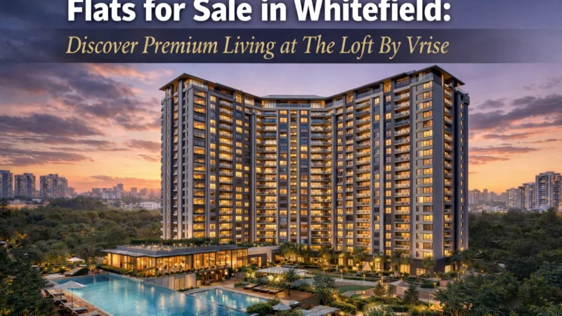 Flats for Sale in Whitefield: Discover Premium Living at The Loft By Vrise