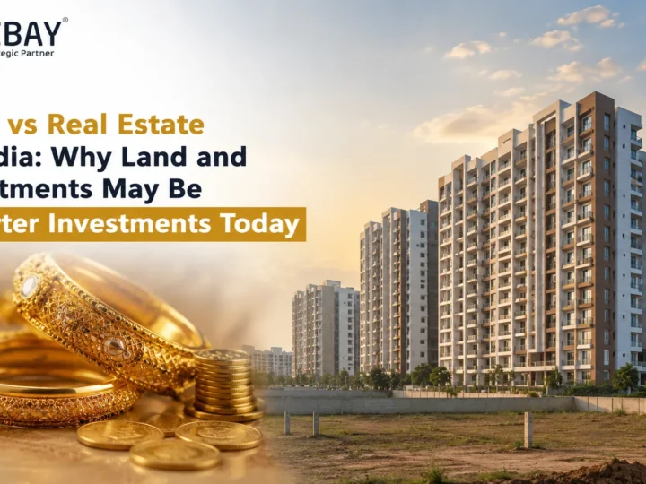 Gold vs Real Estate in India: Why Land and Apartments May Be Smarter Investments Today