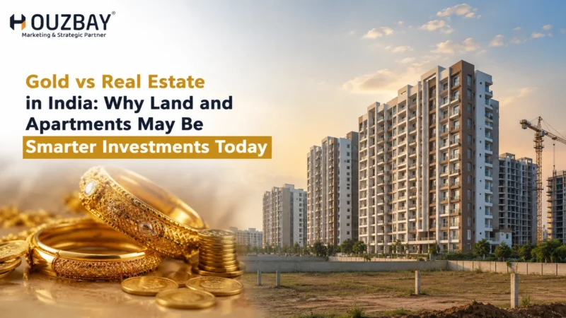 Gold vs Real Estate in India: Why Land and Apartments May Be Smarter Investments Today