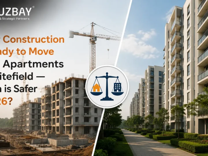 Under Construction vs Ready to Move 3BHK Apartments in Whitefield — Which is Safer in 2026?