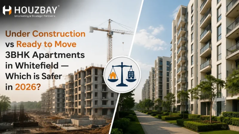Under Construction vs Ready to Move 3BHK Apartments in Whitefield — Which is Safer in 2026?