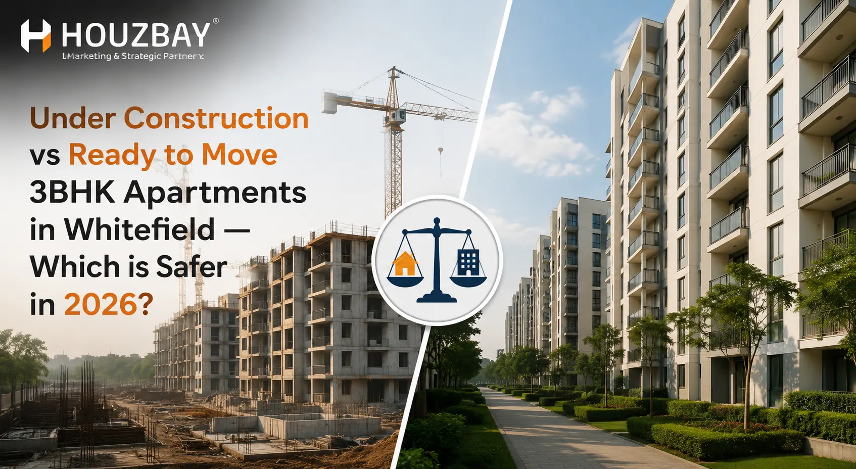 Under Construction vs Ready to Move 3BHK Apartments in Whitefield — Which is Safer in 2026?