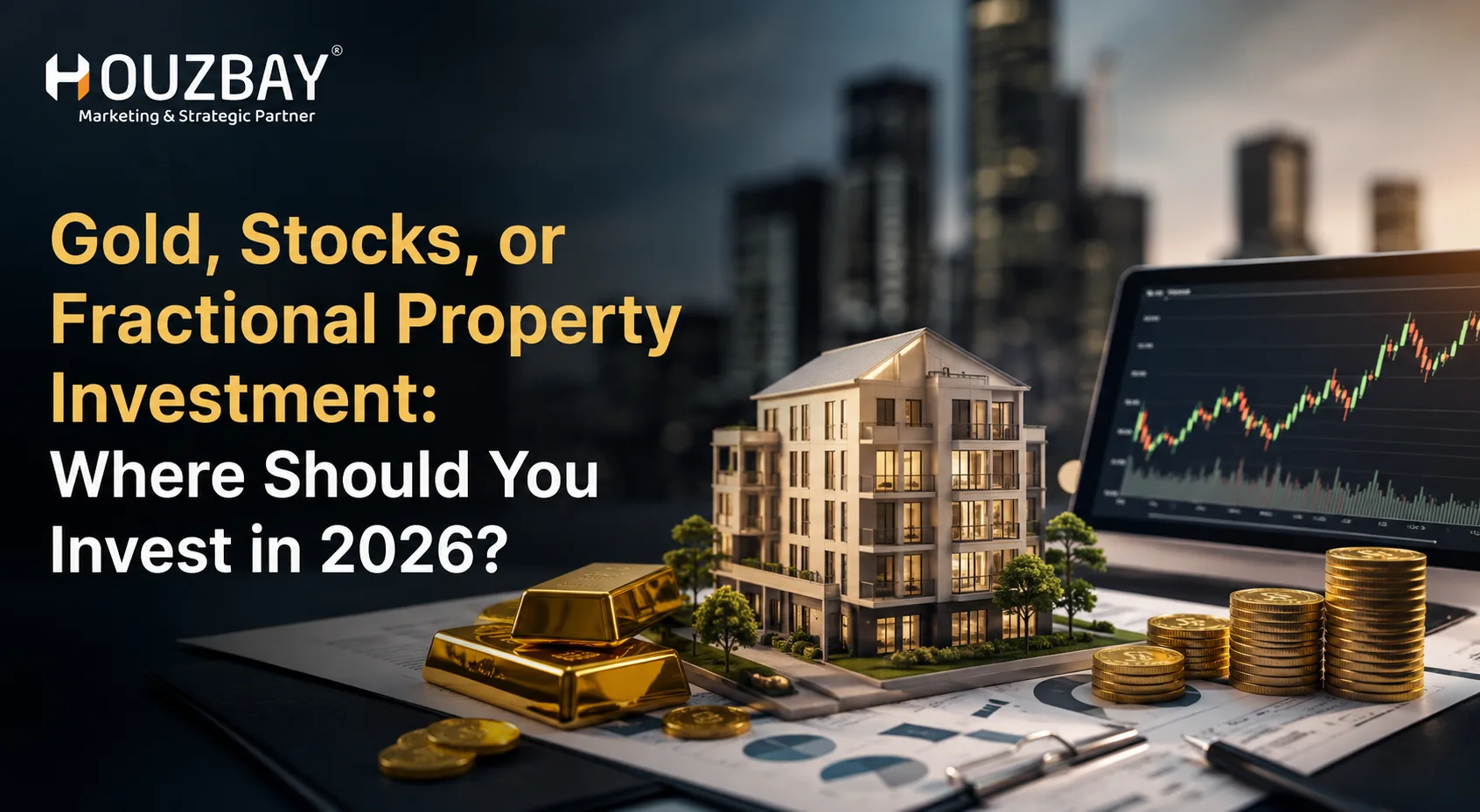 Gold, Stocks, or Fractional Property Investment: Where Should You Invest in 2026?