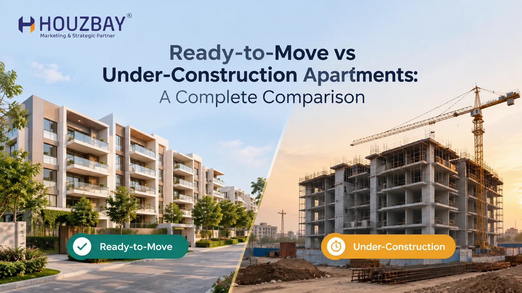 Ready-to-Move vs Under-Construction Apartments: A Complete Comparison